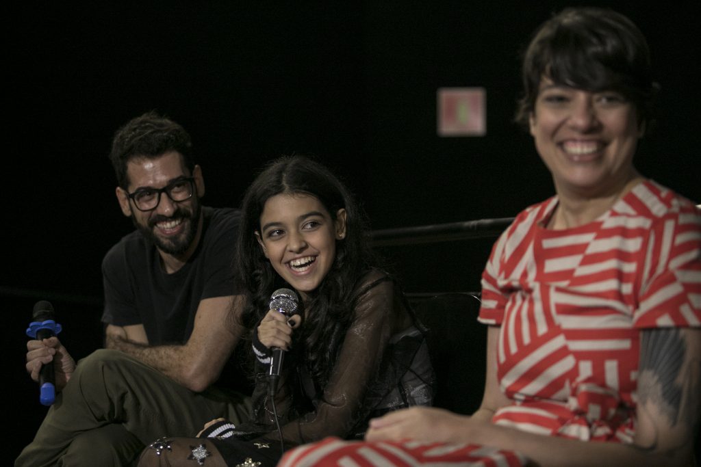 Nina Medeiros e Gabriela Amaral Almeida na Sessão Debate promovida pelo Estadão e o Cine Belas Artes (SP)